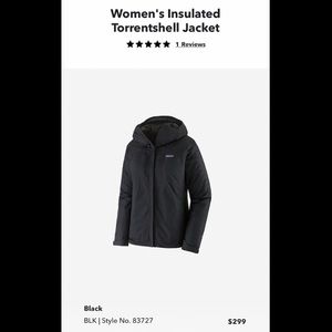 Patagonia Insulated Torrentshell Jacket